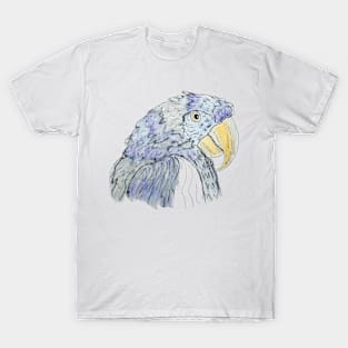 Grey parrot watercolour T-Shirt